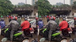 Cawang Arah Cililitan Banjir, Lalu Lintas Lumpuh Total