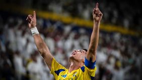 Bintang Al Nassr, Cristiano Ronaldo berhasil membawa timnya meraih kemenangan 2-1 atas Al Rayyah di Liga Champions Asia di Stadion King Saud pada Selasa dini hari tadi, 1 Oktober 2024.