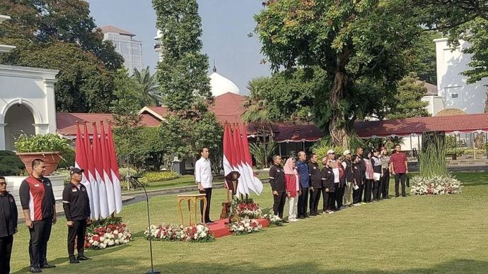 Jokowi Ucapkan Terima Kasih ke Atlet yang Berlaga di Olimpiade