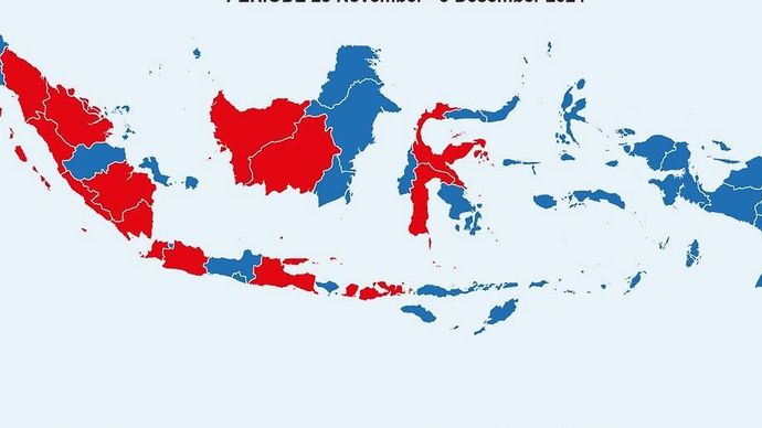 Bencana alam sepekan di Indonesia