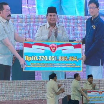 Di Depan Prabowo, Jaksa Agung Serahkan Duit Denda Rp10,2 T ke Purbaya