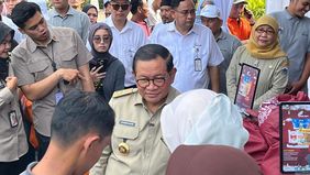 Pemerintah Provinsi DKI Jakarta melalui Perumda Pasar Jaya menggelar Bazar Prime Ramadan Jakarta 2026 di kawasan Balai Kota DKI Jakarta, Jalan Medan Merdeka Selatan, Jakarta Pusat.