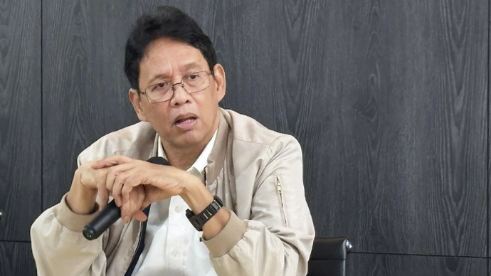 Arsip - Menteri Keuangan Purbaya Yudhi Sadewa menjawab pertanyaan wartawan dalam taklimat media di kantor Kementerian Keuangan, Jakarta, Senin (4/5/2026). ANTARA/Imamatul Silfia/aa.