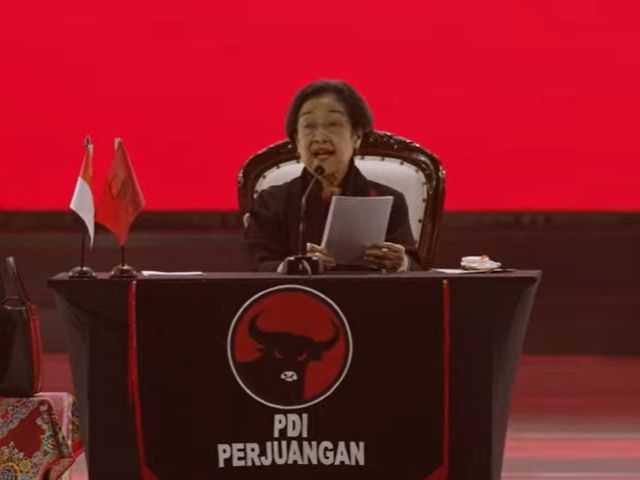 Ketua Umum PDIP Megawati <b>(Youtube)</b>