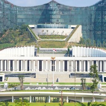 Melihat Lebih Dekat Istana Negara di IKN yang Diresmikan Jokowi Jelang Lengser