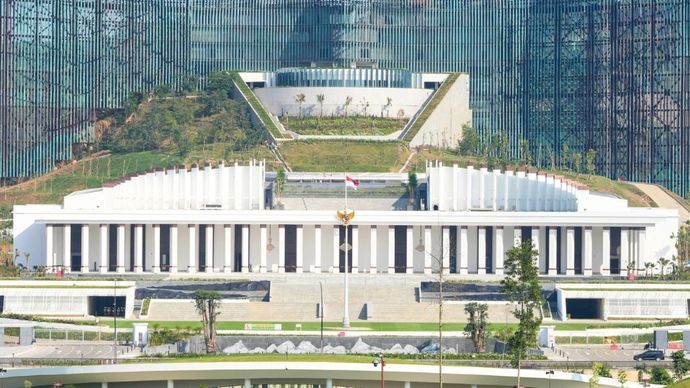 Istana Negara di IKN (Dok.Kementerian PUPR)