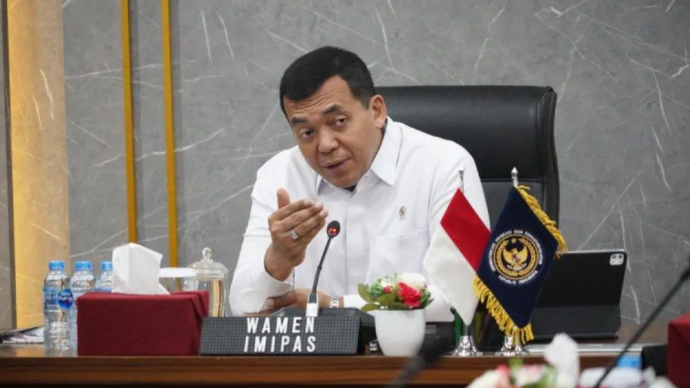 Wakil Menteri Imigrasi dan Pemasyarakatan Silmy Karim. ANTARA/HO-Ditjen Imigrasi.