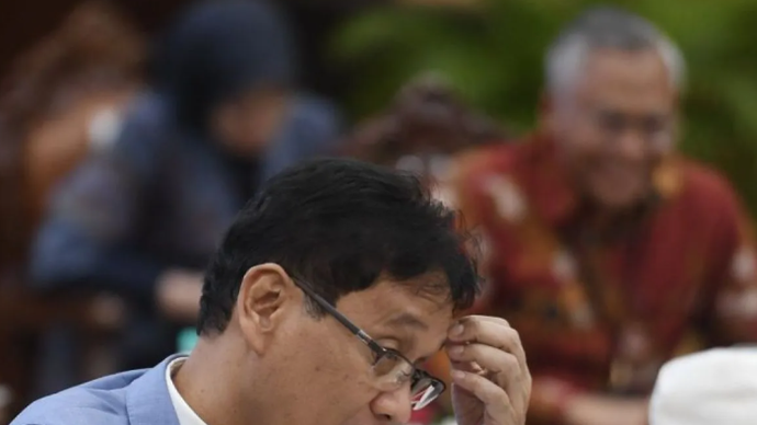 Menteri Keuangan Purbaya Yudhi Sadewa memberikan keterangan saat konferensi pers APBN KiTa edisi Mei 2026 di Jakarta, Selasa (19/5/2026. Kementerian Keuangan melaporkan defisit Anggaran Pendapatan dan Belanja Negara (APBN) mengalami penurunan menjadi 0,64 persen terhadap produk domestik bruto (PDB) atau senilai Rp164,4 triliun pada 30 April 2026. ANTARA FOTO/M Risyal Hidayat/tom