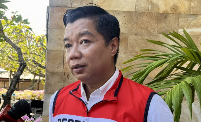 Corporate Secretary PT Pertamina Patra Niaga Roberth Marcelino Verieza Dumatubun saat ditemui di Badung, Bali, Rabu (10/6/2026). (ANTARA/Arnidhya Nur Zhafira) <b>(Antara)</b>