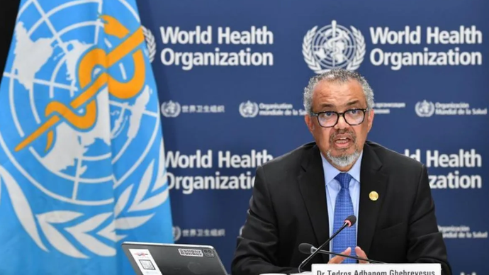 Direktur Jenderal (Dirjen) WHO Tedros Adhanom Ghebreyesus . ANTARA/Xinhua.