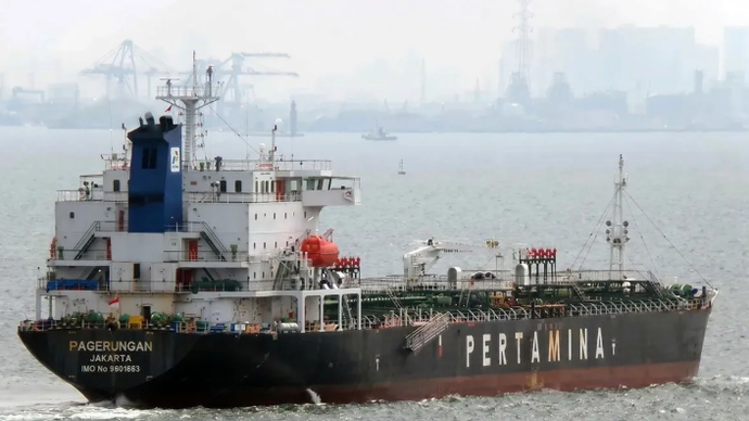 Armada kapal Pertamina MT Pagerungan. ANTARA/HO-Pertamina Patra Niaga/aa.