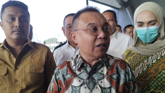 Arsip - Wakil Ketua DPR RI Sufmi Dasco Ahmad di kompleks parlemen, Jakarta, Selasa (19/5/2026). (ANTARA/Bagus Ahmad Rizaldi)