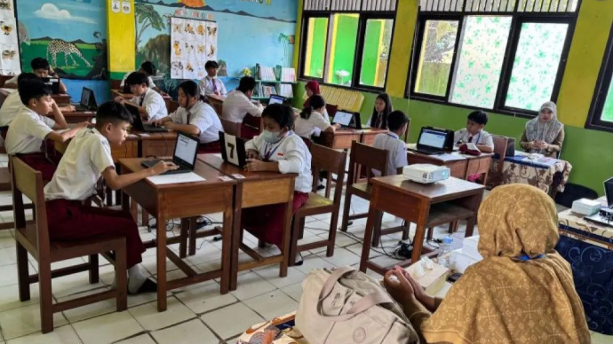 Ilustrasi: Pelaksanaan Tes Kemampuan Akademik (TKA) jenjang SD/MI di Sekolah Dasar Negeri 001 Tanjung Selor, Kabupaten Bulungan, Provinsi Kalimantan Utara (Kaltara), Senin (27/4/2026). ANTARA/Agus Salam