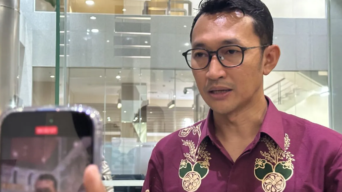 Juru Bicara Komisi Pemberantasan Korupsi Budi Prasetyo memberikan keterangan di Gedung Merah Putih KPK, Jakarta, Selasa (12/5/2026). ANTARA/Rio Feisal