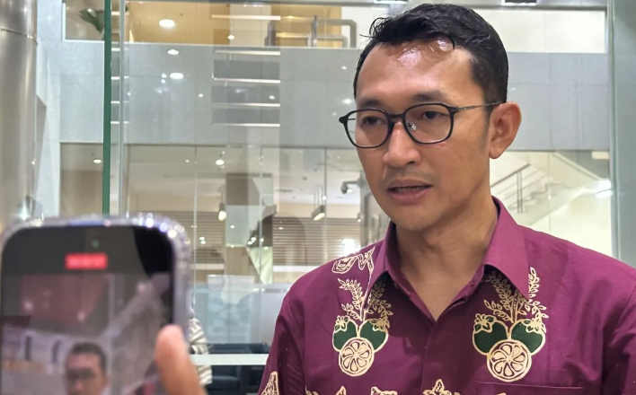 Juru Bicara Komisi Pemberantasan Korupsi Budi Prasetyo memberikan keterangan di Gedung Merah Putih KPK, Jakarta, Selasa (12/5/2026). ANTARA/Rio Feisal <b>(Antara)</b>