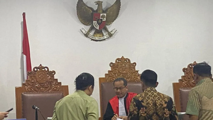 Pengadilan Negeri Jakarta Selatan (PN Jaksel) menggelar sidang perdana praperadilan kasus dugaan penganiayaan terhadap aktivis Komisi untuk Orang Hilang dan Korban Tindak Kekerasan (KontraS) Andrie Yunus, Jakarta, Rabu (20/5/2026). ANTARA/Luthfia Miranda Putri.