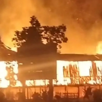 Gereja Katolik di Mimika Terbakar Gegara Lilin Lupa Dimatikan