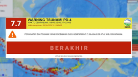 Badan Meteorologi, Klimatologi, dan Geofisika (BMKG) melaporkan bahwa gelombang tsunami tertinggi akibat gempa bumi bermagnitudo 7,7 yang mengguncang wilayah Pantai Selatan Mindanao, Filipina, Senin pagi.