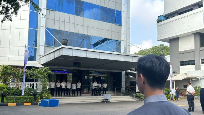 Arsip - Direktur Jenderal Pemasyarakatan (Dirjenpas) Mashudi memimpin apel deklarasi zero handphone, zero narkoba dan pungutan liar di lapangan gedung Ditjenpas, Jakarta, Kamis (7/5/2026). ANTARA/Laily Rahmawaty