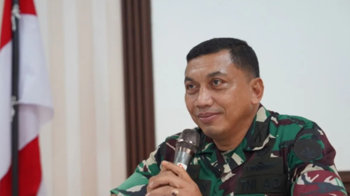 Kepala Penerangan Kodam (Kapendam) IX/Udayana Kolonel Inf Amrizal Nasution. ANTARA/HO-Penerangan Kodam Udayana