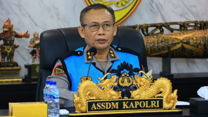 Asisten Kapolri Bidang Sumber Daya Manusia (As SDM) Irjen Pol. Anwar memberikan arahan kepada jajaran SDM dan Humas Polri secara daring dari Jakarta, terkait pelaksanaan seleksi penerimaan terpadu calon Taruna/Taruni Akpol Tahun Anggaran 2026, yang dilaksanakan pada Minggu (7/6/2026). ANTARA/HO-Divisi Humas Mabes Polri