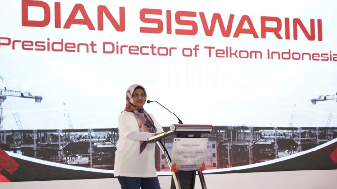 Direktur Utama Telkom Dian Siswarini. (ANTARA/HO-Telkom)