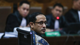 Ketua Majelis Hakim Purwanto Abdullah menyatakan seluruh rangkaian pembuktian perkara telah selesai sehingga jaksa penuntut umum diberikan kesempatan untuk membacakan tuntutan terhadap terdakwa.