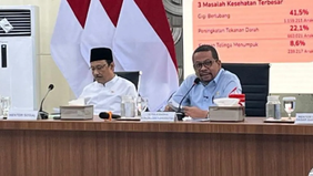 Kepala Badan Komunikasi Pemerintah RI, Muhammad Qodari, menyampaikan bahwa hingga Mei 2026 sebanyak 100 juta penduduk Indonesia telah mengikuti program Cek Kesehatan Gratis (CKG).