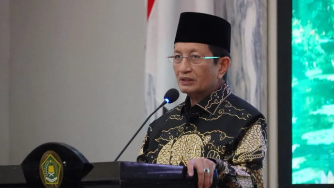 Arsip - Menteri Agama Nasaruddin Umar dalam Roadshow Lokakarya Borobudur sambut Waisak di Jakarta, Rabu (6/5/2026). (ANTARA/HO-Kemenag)