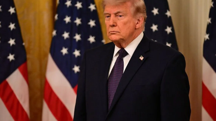 Arsip foto Presiden Amerika Serikat Donald J. Trump. /ANTARA/Anadolu/pri.