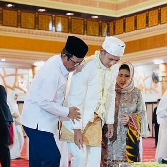 Sang Anak Resmi Nikahi Putri TGB Zainul Majdi, Mahfud MD: Anakku Mentas