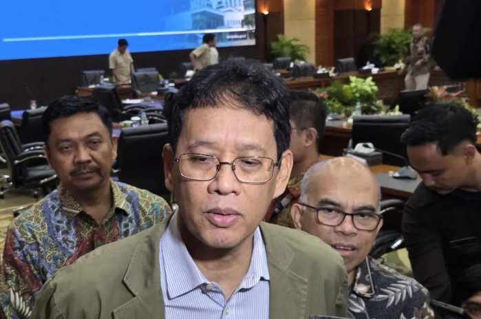 Menteri Keuangan Purbaya Yudhi Sadewa di Kantor Kementerian Keuangan, Jakarta, Kamis (7/5/2026) (ANTARA/Bayu Saputra) <b>(Antara)</b>