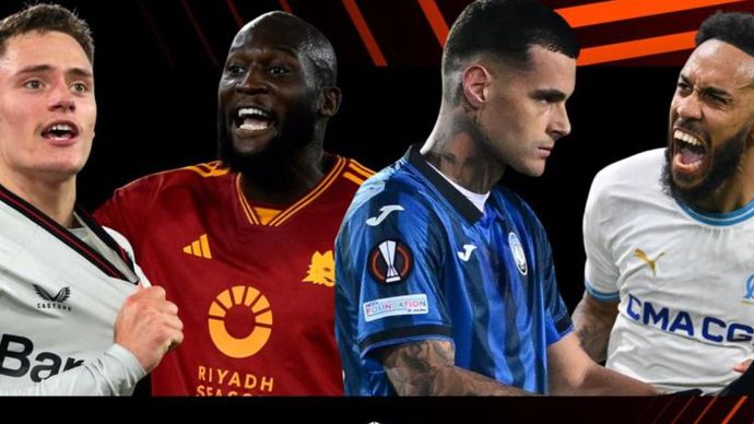 Dua partai, yakni Bayer Leverkusen vs AS Roma dan Atalanta vs Marseille,  akan memanaskan babak semi <b>(Europa League )</b>