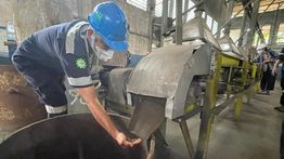 Begini Proses Pengolahan Bijih Timah di Pusat Pengolahan PT Timah Bangka Belitung