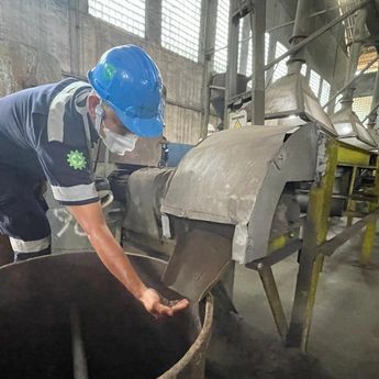 Begini Proses Pengolahan Bijih Timah di Pusat Pengolahan PT Timah Bangka Belitung