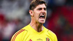 Perselisihan Thibaut Courtois dan pelatih timnas Belgia Domenico Tedesco memanas.