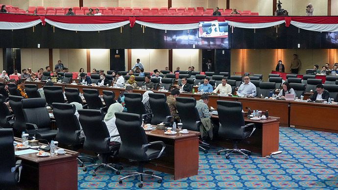 Rapat Badan Anggaran DPRD DKI Jakarta bersama Tim Anggaran Pemerintah Daerah (TAPD)