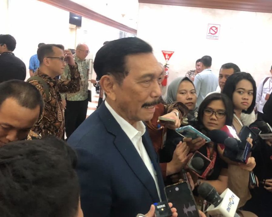 Luhut Binsar Pandjaitan Menteri Koordinator Bidang Kemaritiman dan Investasi Indonesia <b>(Deddy Setiawan/ NTVnews.id)</b>