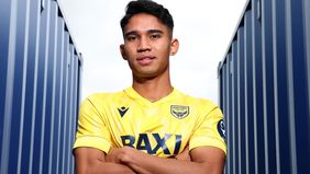 Marselino Ferdinan sangat senang bisa bergabung dengan Oxford United.