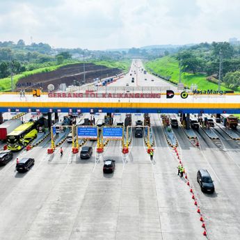 Lebih Dari 1,2 Juta Kendaraan Keluar Masuk Jabotabek Via Tol Pada Libur Isra Mikraj 2026