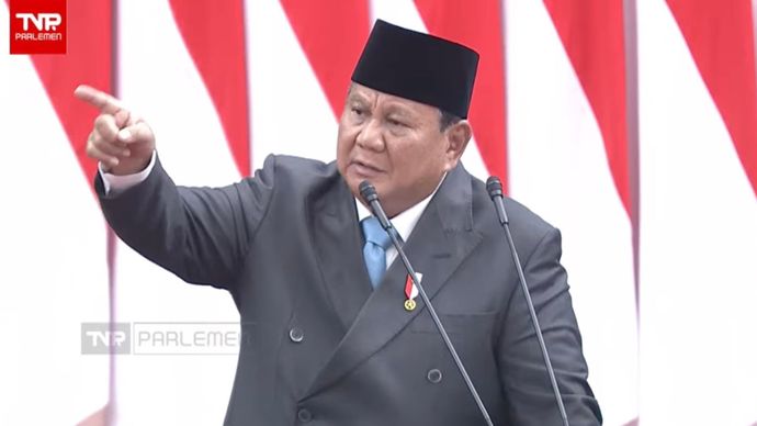 Presiden Prabowo  Sampaikan Kerangka Ekonomi Makro 