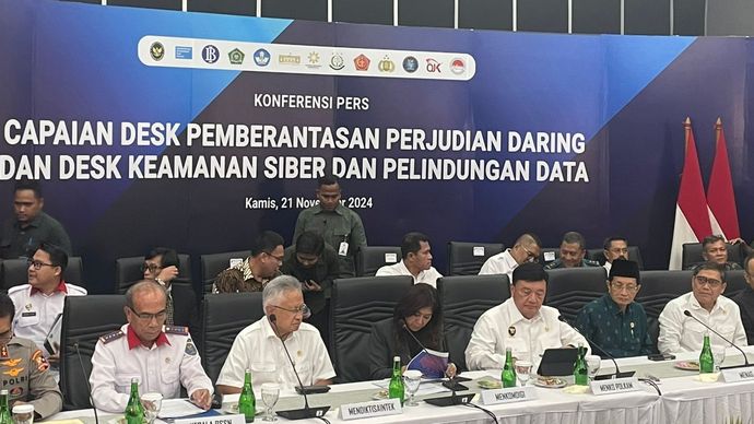 Menteri Komunikasi dan Digital (Komdigi) Meutya Hafid menyebut pemerintah telah menutup lebih 380.000 situs judol (Ntvnews.id-Muslimin Trisyuliono).