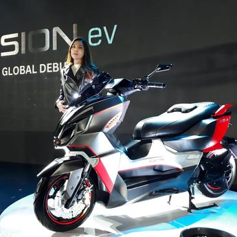 IMOTO Perkenalkan Motor Listrik VISION.ev, Charging Baterainya Cuma 30 Menit