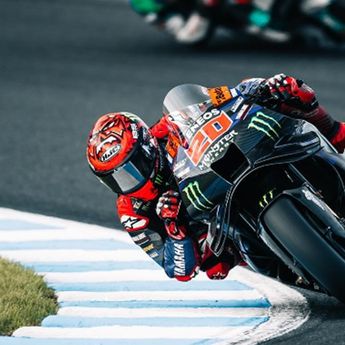 Fabio Quartararo Meradang Motornya Kehabisan Bahan Bakar Lagi di MotoGP Jepang