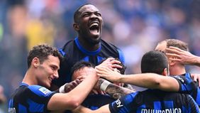 Inter Milan akan datang ke markas Sassuolo dalam lanjutan Liga Italia matchday ke 35 di Stadion MAPEI, Minggu 5 Mei 2024, pukul 01.45 WIB.