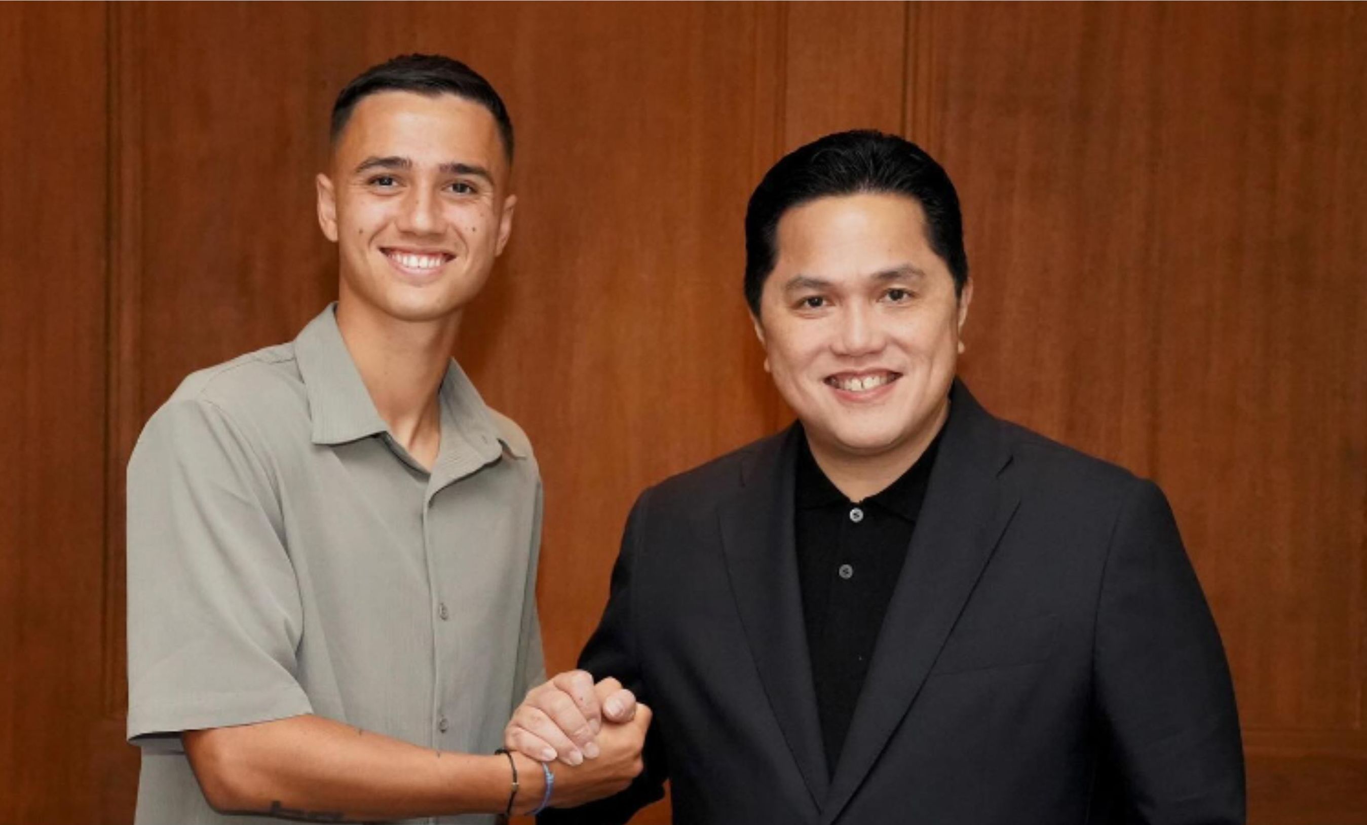 Eliano Reijnders dan Erick Thohir <b>(IG: Eliano Reijnders)</b>