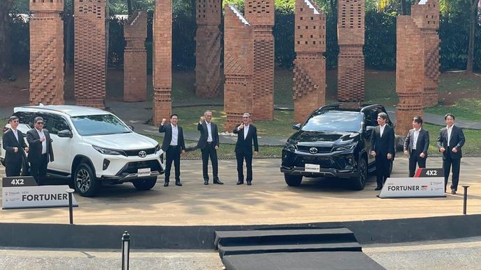 Toyota New Fortuner (Ntvnews.id-Muslimin Trisyuliono).