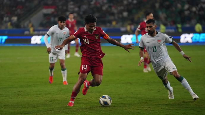 Irak vs Indonesia di babak kualifikasi Piala Dunia 2026 zona Asia