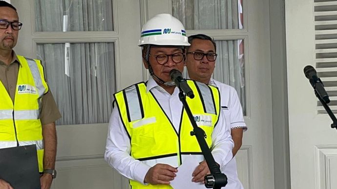 Pramono Anung di Balai Kota DKI Jakarta