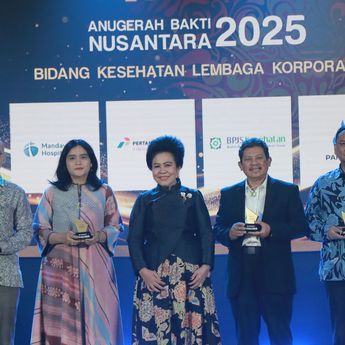 BPJS Kesehatan Raih Anugerah Bakti Nusantara 2025 di Bidang Layanan Kesehatan Publik